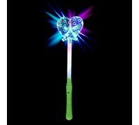 Genérico Varit-a LED iluminada, varitas Intermitentes con luz de Estrella, Varit-a de Fiesta con varitas Luminosas navideñas, Juguete Giratorio con V-arita mágica, Luces LED Intermitentes de Colores