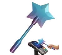 Genérico Varitas de Tarjeta de Crédito, VaritaMagica Tarjeta, Varitas Impresa en 3D Toque para Pagar, Porta Tarjetas Pago sin Contacto VaritaEstrella, Regalo para Niños, Adultos