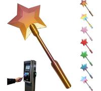 Genérico Varitas Impresa en 3D Toque para Pagar, Varitas de Tarjeta de crédito, Wand mágicas de Estrellas Titular de la Tarjeta de Pago sin Contacto, Wand de Toque para Pagar Accesorios para Juguetes
