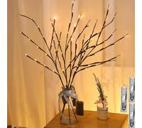 Genérico Vase Filler Willow Tree Artificial Little Twig,Twinkle Artificial Twig Vase with Illuminate,Lighted Branches for Vases Lighted Branches for Indoor Party (3)