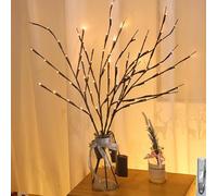 Genérico Vase Filler Willow Tree Artificial Little Twig,Twinkle Artificial Twig Vase with Illuminate,Lighted Branches for Vases Lighted Branches for Indoor Party (1)