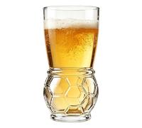 Genérico Vaso Cerveza Fútbol,Vasos Futbolísticos Con Textura Hexagonal,Vasos De Cerveza Futboleros | Para Hombres, Papá, Novio, Fanáticos Del Deporte, Día Del Partido,
