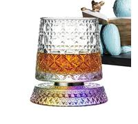 Genérico Vaso de | Vaso Cóctel Giratorio Con Rotación 360 Grados | Copa de Whisky,para Hombre Mujer Invitados Boda Cocina Hogar Bar Agua Hielo Té Café