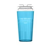 Genérico Vaso Entrenador Antiderrames - Entrenador Graduable Ajustable Antifugas | Portátil con Boquilla de Transición - para Leche, Comida, Hora de Dormer