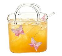 Genérico Vaso Para Beber Con Forma De Bolso | Jarrón Cartera Grueso Con Forma De Bolso | Jarrón Pecera | Para Café, Zumos, Té, Vino, Cóctel, Licor, Alcohol, Flores, Bebidas Y Decoración En