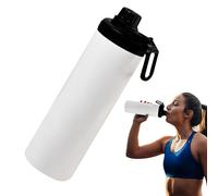 Genérico Vasos de sublimación en | Taza de hielo de café aislada de doble pared de acero inoxidable de 20 oz | Sublimation Blanks Skinny Tumblers DIY Regalos para Mujeres Hombres