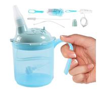 Genérico Vasos Para Disfagia - Vaso Para Dificultad Para Tragar - Botella Con Pajita Ligera Que Previene Atragantamiento Para Mujeres Postparto Mayores Discapacitados Hospital