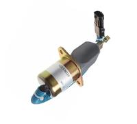 Genérico Vástagos de válvula de latón Solenoide de Parada para minicargadoras para Kubota Gehl 4625SX y 4625DX, componentes del Motor, válvulas Piezas Autopartes