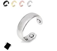 Genérico Vayro Ring Original Magnetic Wellness Ring for Women and Men, Adjustable Open Vayro Rings Lightweight and Water-Resistant Stainless Steel Rings (1PCS/D)