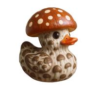 Genérico Vegetable Duck Figurines, Resin Duck Statues, Cute Table Decorations,2.95x2.36 Inches, Animal Design, Whimsical Collector Piece for Desktop Cabinet Bookshelf Living Room Studio Display