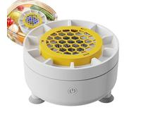 Genérico Vegetable Spinner - Cordless Salad Spinner | 1800 Mah Rotating Wash Bowl Machine, Abs Fruit Strainer for Countertop Kitchen Food Prep, Produce Berry Washing Tool