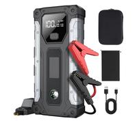 Genérico Vehicle Power Booster - 12V Car Battery Jump Starter and Charger | Compact Portable Automotive Battery Pack for Cars Smartphones Laptops Camping Travel Road Trips and Backup Powers Solution