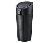 Genérico Vehicle Trash Bin, Car Garbage Holder, 7.28in Portable Waste Container, Leak-Proof Waterproof Design, Compact Lidded Organizer for Road Trips, Daily Commute, Backseat Use, Interior