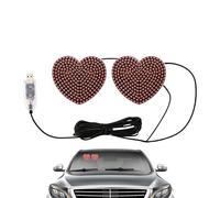 Genérico Vehicle Window Heart Light - Romántico LED Back Window Decor, Car Interior Mood Lamp | Love Heart Lamp For SUV Van Truck Sedan Lovers Festival Valentine, Minivan, Motorcycle Door Bedroom
