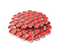Genérico Velas de Té Pack 50 Piezas Votivas sin para Bodas y