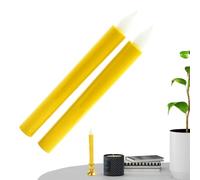Genérico Velas Parpadeantes Sin Llama - 2 Piezas Decoración Para | Vela A Batería | Para Inquilinos Dormitorio Sala Estar Habitación Mesa Comedor Patio Boda Cumpleaños Reuniones Familiares