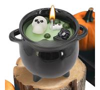 Genérico Velas perfumadas de Halloween: Luces aromáticas de caldero de, luminarias de Fragancia de Soja Natural, potenciadores Ambiente rituales Decorativos, iluminadores atmósfera espeluzn