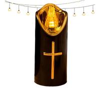 Genérico Velas Sin Llama | Luces para Decoración Navideña y Tumbas - Vela Falsa Electrica LED | para Iglesias Dormitorio Salón Jardín Porche y Senderos