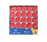 Genérico Velas Tealight Pack 50 Piezas Votivas sin para Bodas y