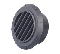 Genérico Velra De Acondicionado RV - Salida Tablero Circular, Cubierta De Escape Remolque | Rejilla Puerto De Ventilación Giratoria, Boquilla De Deflector De Flujo De, Panel De