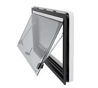 Genérico Ventana de concesión para Carrito de Comida con Puerta de toldo, Ventana corrediza de aleación de Aluminio, Ventana de Autocaravana, Ventana de Caravana, Ventana de ventilación, Ventana de c