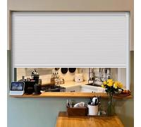 Genérico Ventana de Servicio Personalizada para cafetería o Bar con Puerta corredera, diseño Plegable Tipo Panal, Marco de aleación de Aluminio, Ideal para Cocina, Comedor o Paredes (105 x