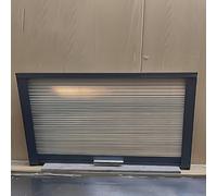 Genérico Ventana/Puerta Plegable Impermeable con diseño de Panal y asa, con Apertura hacia Arriba y hacia Abajo, Ideal para Food Trucks, cocinas comerciales y Bares de Aperitivos - 140 x 12