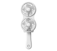 Generico Ventilador de bolsillo personal | Ventilador de maquillaje portátil, enfriador de carga USB con circulación Air Travel Beach Wedding Fitness Studio Outdoor