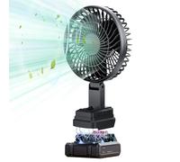 Genérico Ventilador de Camping - Ventilador Portátil Con Batería,Soplador Sin Cable para Camping, Golf, Navegación, Viaje, Tienda de Campaña, Autocaravana, Hogar, Actividades al Aire Libre