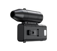 Genérico Ventilador de Cintura Recargable - con Luz y 6 Velocidades Batería 3600mAh Portátil - Ventilador Personal con Clip para Camisa - para Camping, Senderismo, Escalada, Paseos, Trabajo y Confort