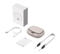 Genérico Ventilador De Cuello Portátil,Refrigeración con batería de 1800 mAh,Ventilador personal portátil | para Exteriores Hogar Gimnasio Oficina Deportes Viajes Mujeres Hombres Niños