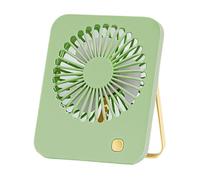 Generico Ventilador de escritorio - 180° Tilt Table Cooling Device, USB Powered Quiet Air Circulator, portátil Cooling Fans With Handle | Compact Personal Desktop Fan For Office Gym School Beach