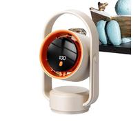 Generico Ventilador de escritorio | 5 velocidades del silencioso | Ventilador circulante de mesa - para mujeres hombres viajeros casa viaje camping dormitorio oficina dormitorio