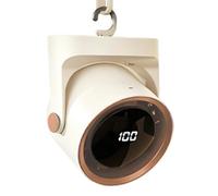 Genérico Ventilador de Escritorio para Oficina | Ventilador de Sobremesa con Pantalla Digital de 100 Velocidades y Función Refrescante | De Escritorio Recargable,Para Oficina Hogar Dormitorio Aparta