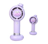 Genérico Ventilador De Mano | Pequeño Ventilador Portátil Con 3 Velocidades | Abanico Personal Silencioso Para Viaje - Para Mujeres Niños Interior Exterior Oficina Viajes Playa