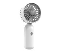 Generico Ventilador de mano personal -Vendedor de mano Pequeño | Enfriador silencioso en el lugar de trabajo ligero | Ventilador de enfriamiento personal USB de 3 velocidades