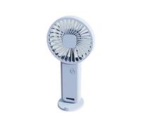 Genérico Ventilador De Mano Recargable - Ventilador De Escritorio Con Batería Ajustable De 31x9,6x18,5 Cm, Refrigerador Eléctrico | Soplador Personal Portátil De Engranajes Para Viajes De Empresa,