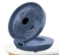 Genérico Ventilador de pared,Mini ventilador circulador de aire ultra silencioso de doble propósito - Ventilador oscilante plegable para el hogar para oficinas, escritorio, hogar, dormitorio