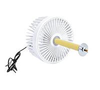 Genérico Ventilador de Perreras,2 Velocidades Ventilación Indirecta Silenciosa | Ventilador Refrescante para Jaula De Loro,para Loros, Canarios, Cacatúas, Agapornis, Cotorras, Periquitos, Loritos