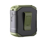 Generico Ventilador de subamicia - Ventilador portátil para cadera | dispositivo de refrigeración manual linterna exterior para festivales, viajes, senderismo, playa, trabajo, montañismo, correr