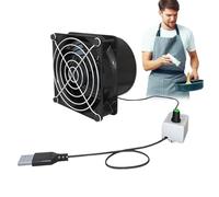 Generico Ventilador extractor para baño, extractor de humos y olores con ventilación | Mini ventilador extractor de aire con refuerzo integrado para baño, cocina, ventana y aseo