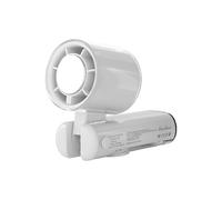 Genérico Ventilador Manual Portátil, Ventilador Plegable Refrescante Con Luz Ambiental, Pantalla Digital Con 199 Modos De Viento Imprescindible Para Jóvenes Y Adolescentes
