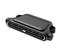 Genérico Ventilador Para Asiento Trasero Bebé Mirando Hacia Atrás, 3 Velocidades USB Ventilador Coche Trasero, Suministros Automoción Uso Interior Exterior Camping Viaje