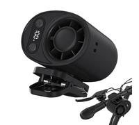 Genérico Ventilador Personal Con Clip,Aparato Silencioso De Verano - Mini Ventilador Con Pinza 100 Velocidades | Para Hombres Mujeres Niños Mayores Viajes Festivales De Música Ciclismo Jardinería