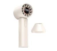 Genérico Ventilador personal,Enfriador de 6 velocidades con pantalla digital,Pequeño ventilador portátil recargable | Para Hiking, Beach, Picnic, Outdoor, Running, Cycling, Fishing, Travel, Camping