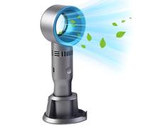 Genérico Ventilador Personal,Soplador Manual Sin Aspas | Ventilador de Bolsillo Ligero con Enfriamiento | para Mujeres Niños Interior Exterior Viajes Senderismo Camping Playa Correr