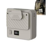 Genérico Ventilador Personal, Velocidades ajustables - Ventilador personal del cuerpo | Para verano senderismo viaje deporte concierto gimnasio correr caminar ejercicio trabajo