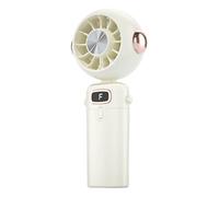Genérico Ventilador Portátil,Abanico Portátil Mini Recargable USB - Dispositivo Plegable Diseño Silencioso Personal Para Verano Playa Acampada Escritorio Bebé