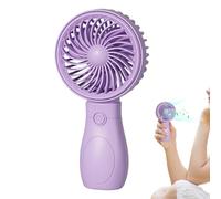 Genérico Ventilador Portátil De Mano,Refrigerador Ligero Ajustable De 3 Velocidades | Pequeño Ventilador Portátil de Oficina,Para Interior, Exterior, Casa, Oficina, Escuela, Viajes, Viajes y Viajes