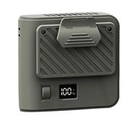 Genérico Ventilador portátil de viaje, portátil recargable, ventilador personal de cuerpo, para camping, viajes, verano, oficina, deporte, conciertos, ejercicio, caminar, jardinería,